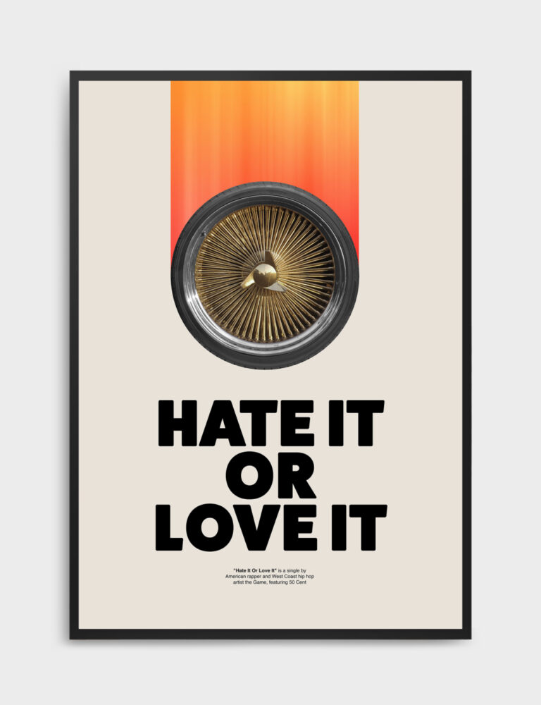Hate It Or Love It plakat
