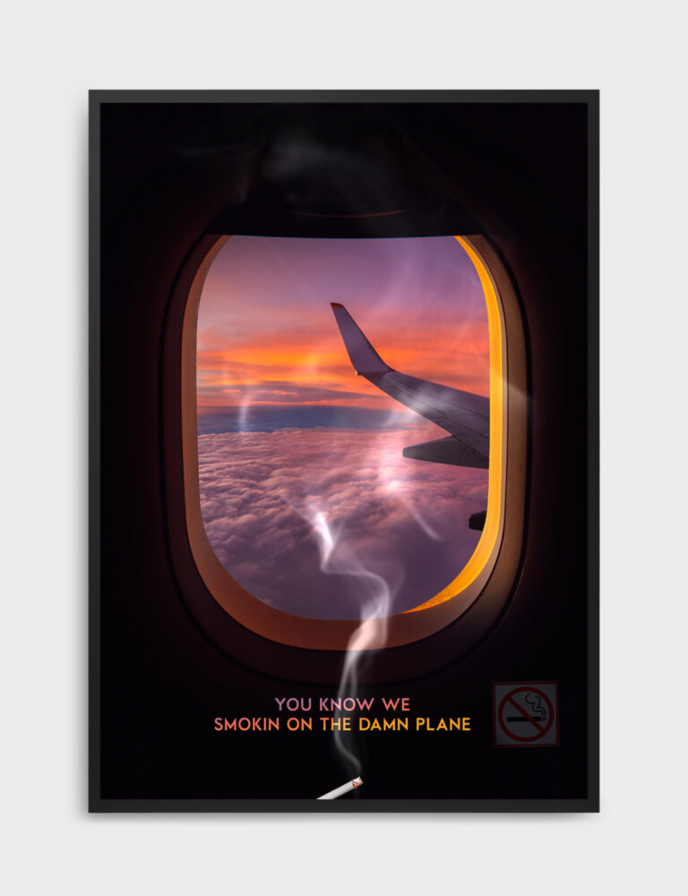 Smokin On The Plane plakat