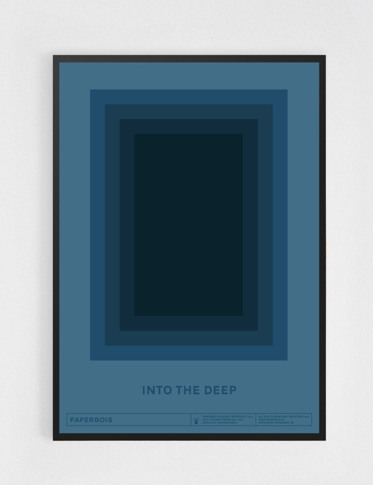 Into The Deep Blue plakat