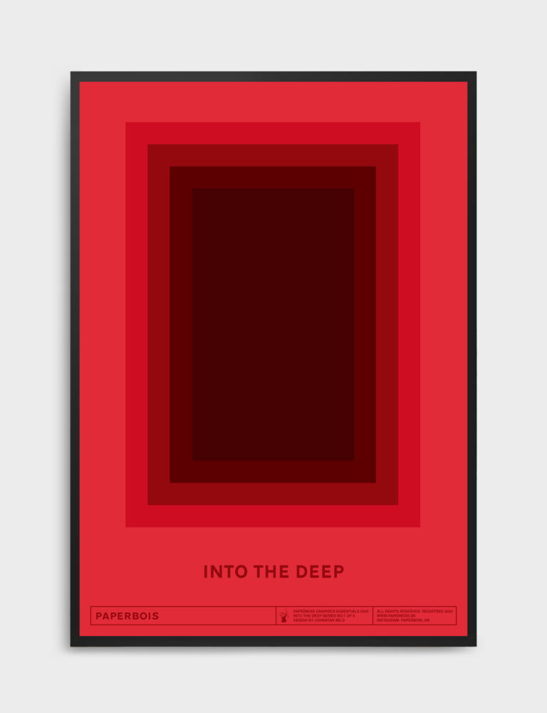 Into The Deep Red plakat