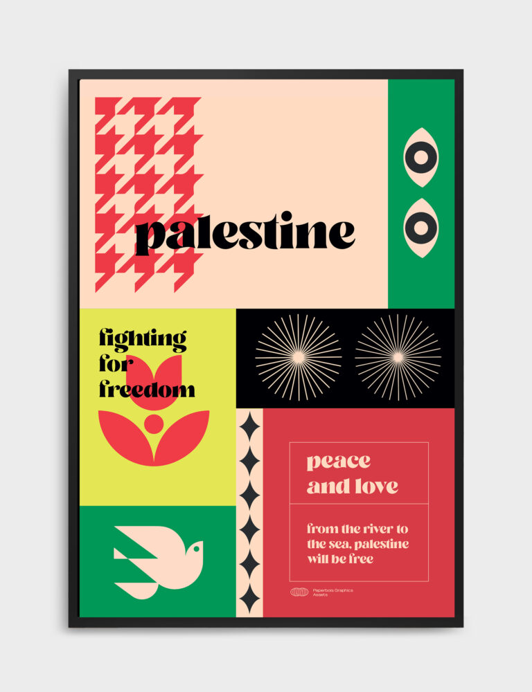 Palestine art poster